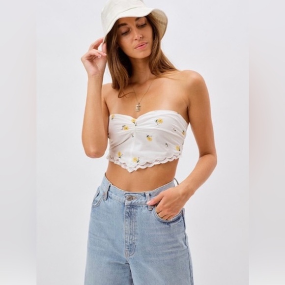 For love and lemons bandeau top size medium - Picture 4 of 8